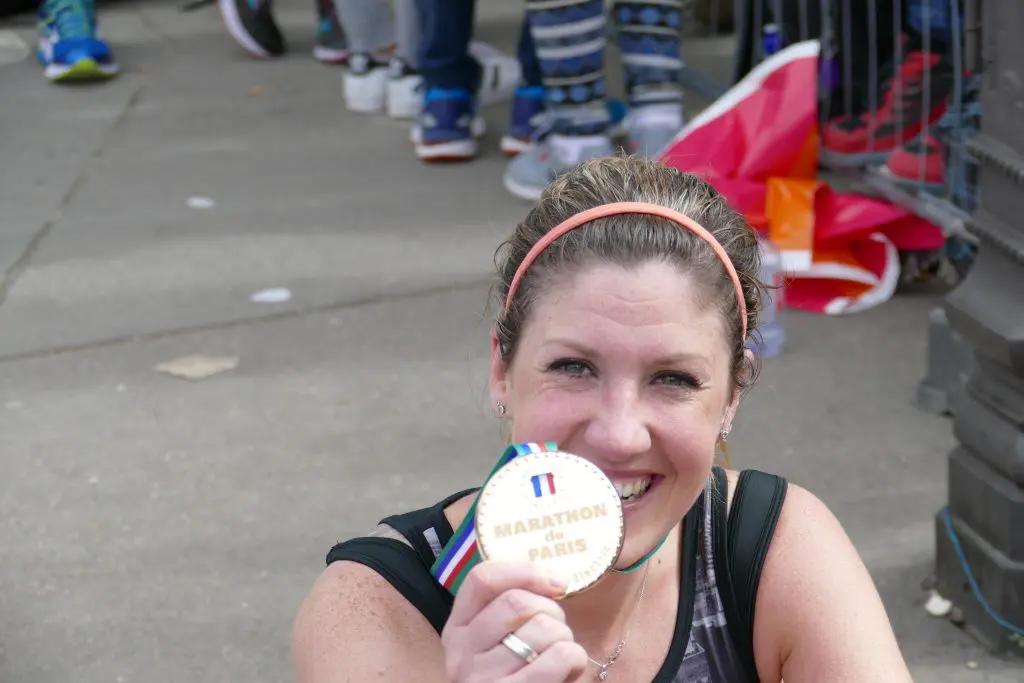 Marathon Parijs 2018 - Angela Stroobach