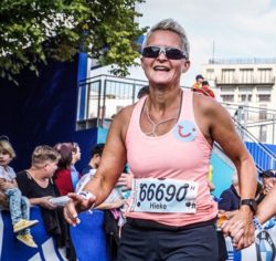 Na 1 stap over de finish denk ik: misschien nog wel eens een marathon! En dan zeker weer met Sportrusten!