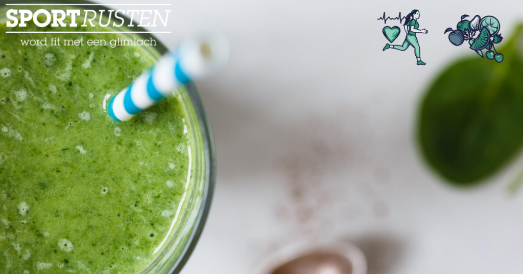 Groene smoothie in 4 stappen
