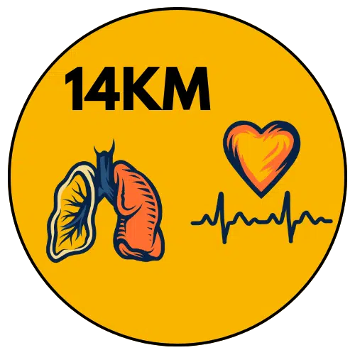 Het geheim van het 14-kilometer-schema