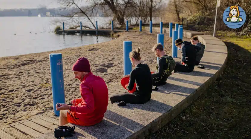 Wat is erger; koud douchen of de gracht?