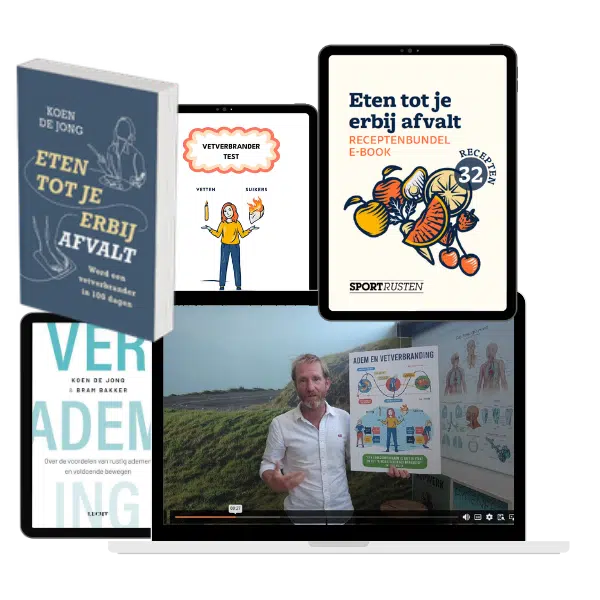 Eten tot je erbij afvalt - online programma - Sportrusten