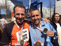 Ik zat echt helemaal kapot, door me te concentreren op mijn ademhaling heb ik de marathon toch nog in een redelijk tempo kunnen uitlopen.