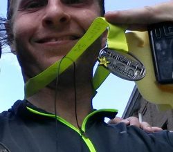 In december koste het me nog moeite om tien kilometer in een uur te lopen, dus er is een hoop vooruitgang geboekt!